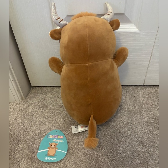 NWT 10” Wilfred the highland cow Squishmallow Hugmee - Picture 5 of 6